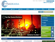 Tablet Screenshot of chemtradeasia.com